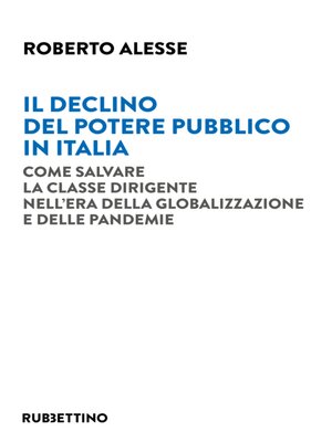 cover image of Il declino del potere pubblico in Italia